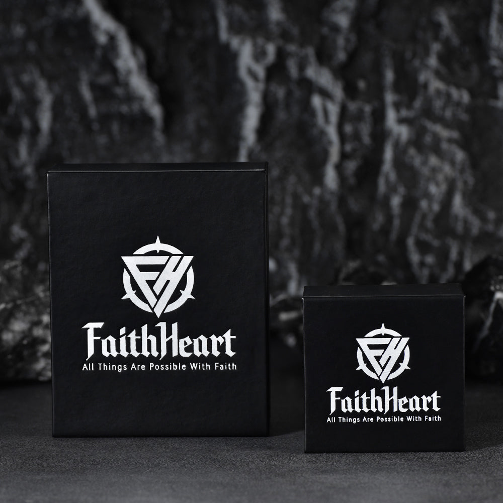 Satanic Leviathan Cross Stainless Steel Ring for
