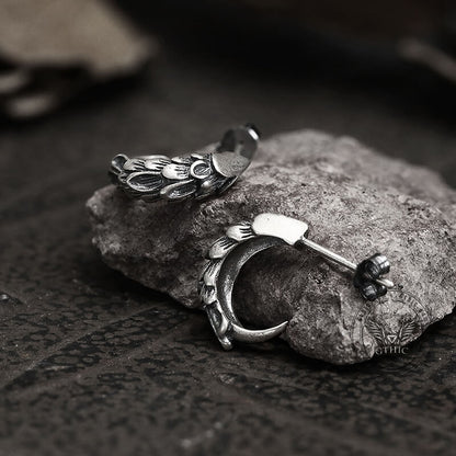 Eagle Claw Sterling Silver Stud Earrings