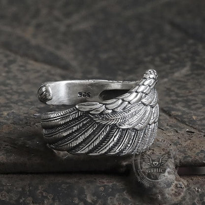 Eagle Wing Sterling Silver Ring