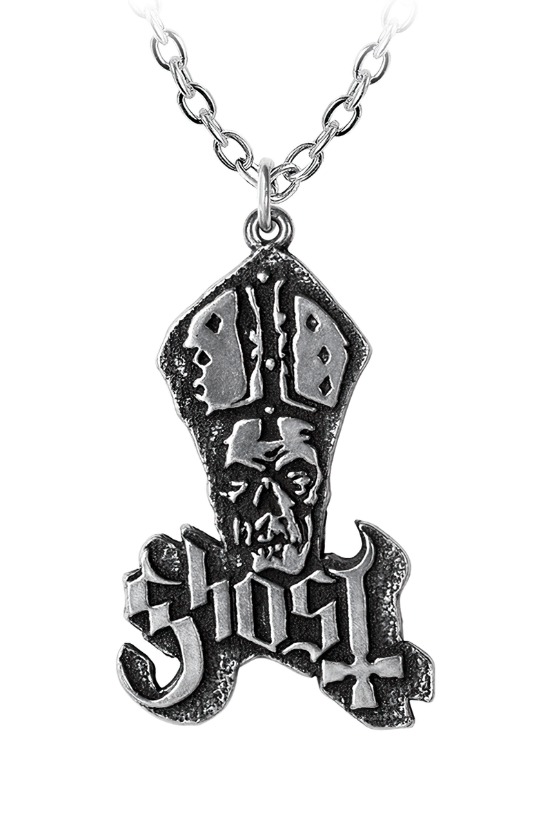 Eccentric Ghost Papa Emeritus Pewter Pendant