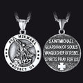 Archangel St. Michael Pendant Necklace for