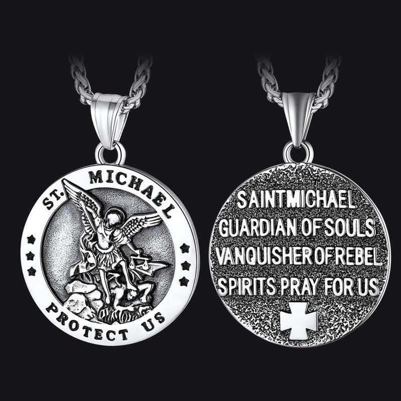Archangel St. Michael Pendant Necklace for