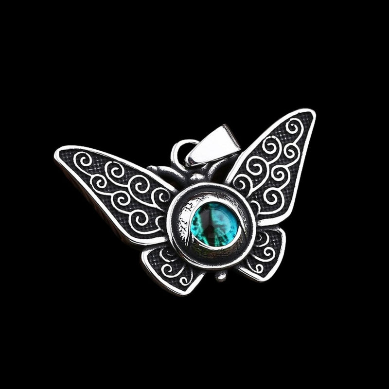 Evil Eye Butterfly Pendant