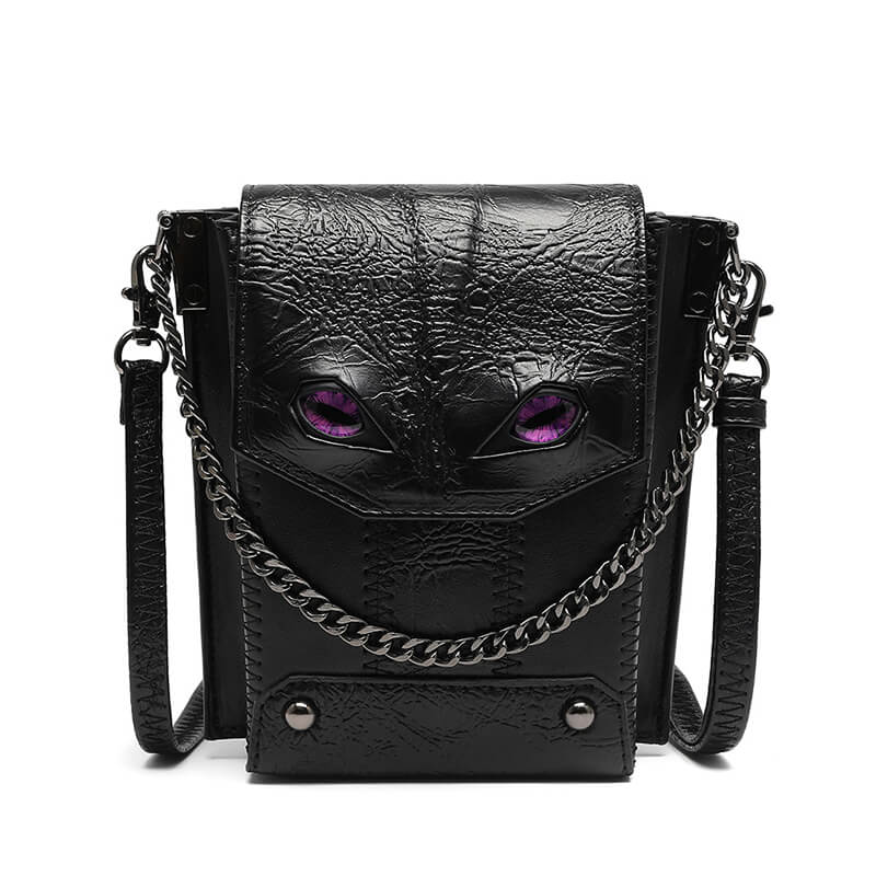Evil Eye Pu Leather Gothic Bag