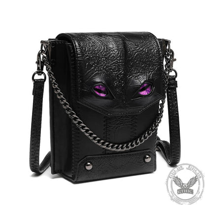 Evil Eye Pu Leather Gothic Bag