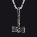 Viking Mjolnir Thor's Hammer Necklace for