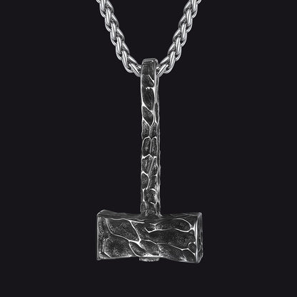 Viking Mjolnir Thor's Hammer Necklace for