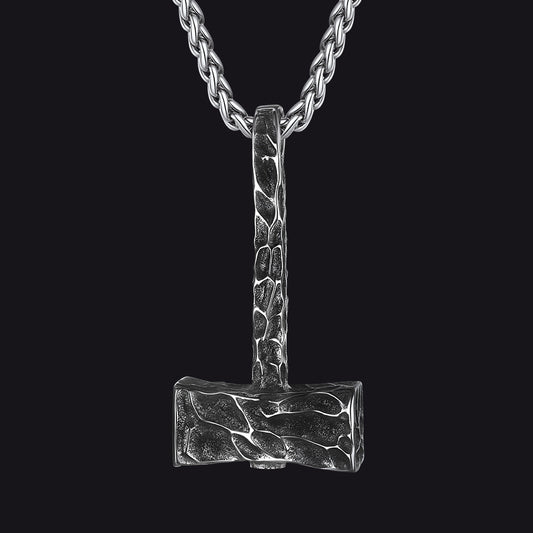 Viking Mjolnir Thor's Hammer Necklace for