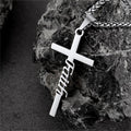 Christian Faith Cross Necklace Pendant for