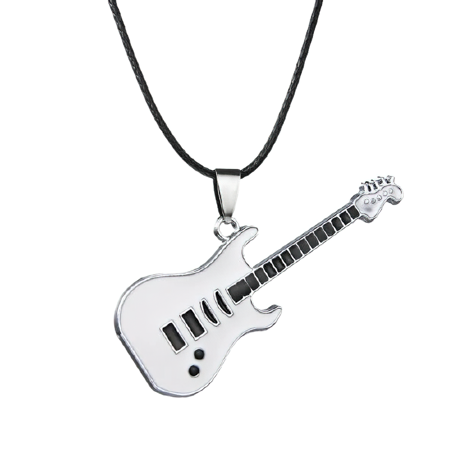 316l Stainless Steel Guitar Necklace / Jewelry for and