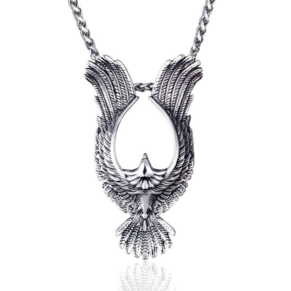 316l Stainless Steel Pendant of Phoenix / Creative Retro Metal Jewelry for &