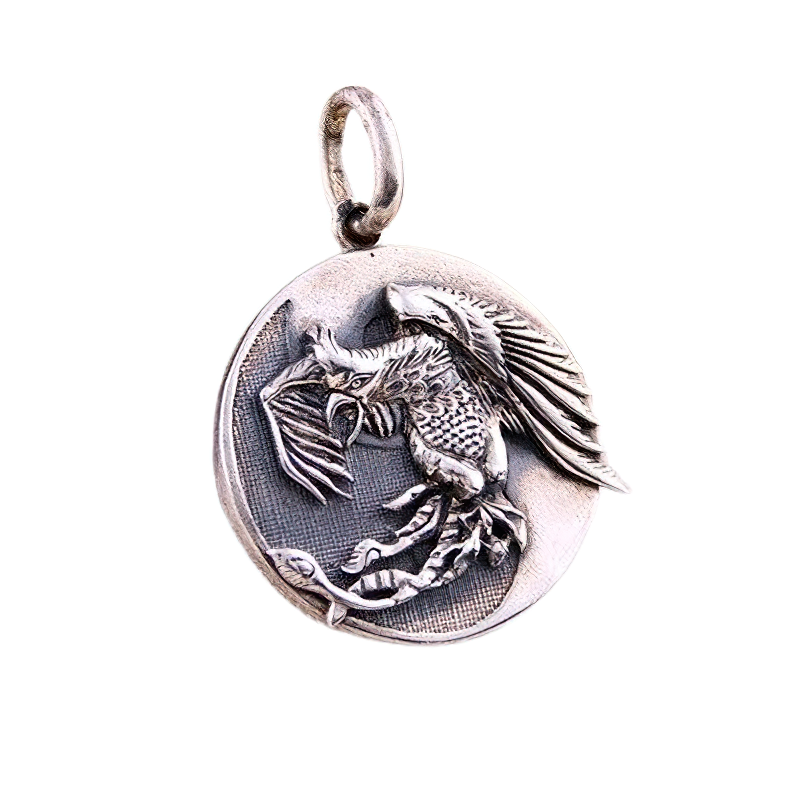 Retro Jewelry Pendant "four Mythical Beasts" / Stylish Accessories