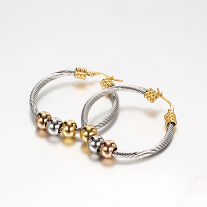 Stainless Steel Earrings in Silver Colour / Jevelry for