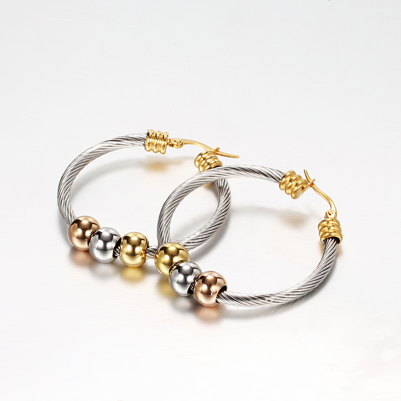 Stainless Steel Earrings in Silver Colour / Jevelry for