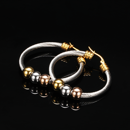 Stainless Steel Earrings in Silver Colour / Jevelry for