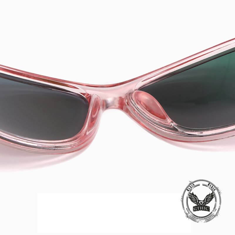 Butterfly Decorated Polarized Pc Sunglasses