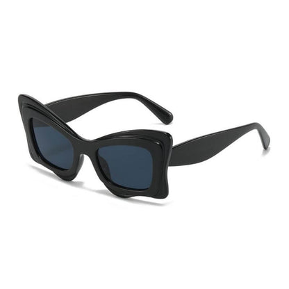 Cat-eye Uv Protection Pc Sunglasses