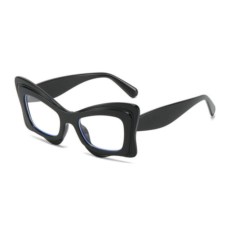 Cat-eye Uv Protection Pc Sunglasses