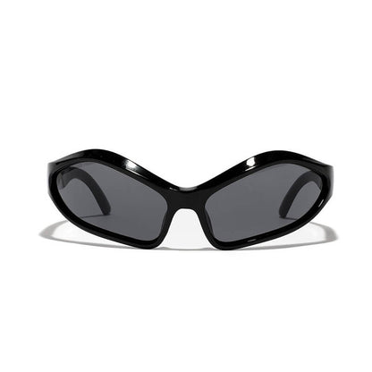 Future Style Y2k Uv-proof Pc Cycling Sunglasses