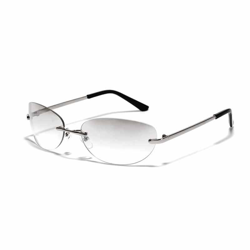 Futuristic Y2k Frameless Pc Sunglasses