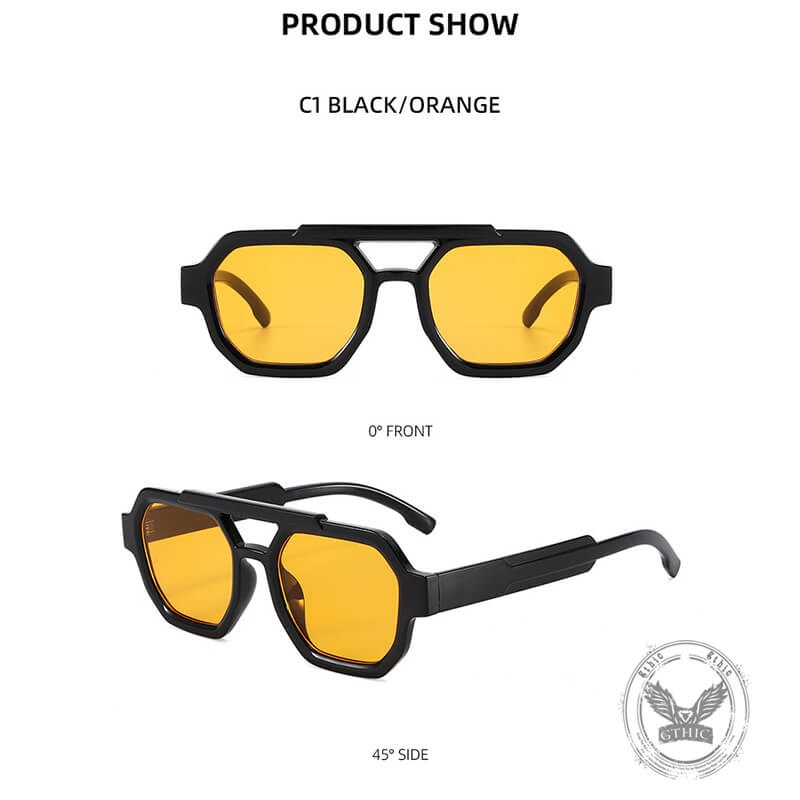 Large Frame Polarized Uv Protection Pc Sunglasses