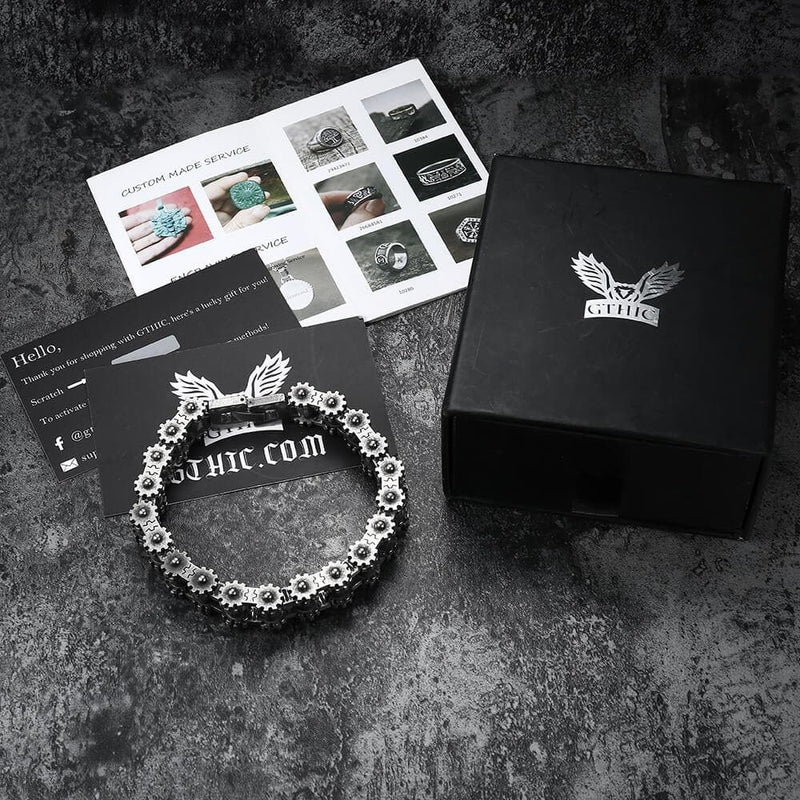 Motorcycle Chain Bracelet