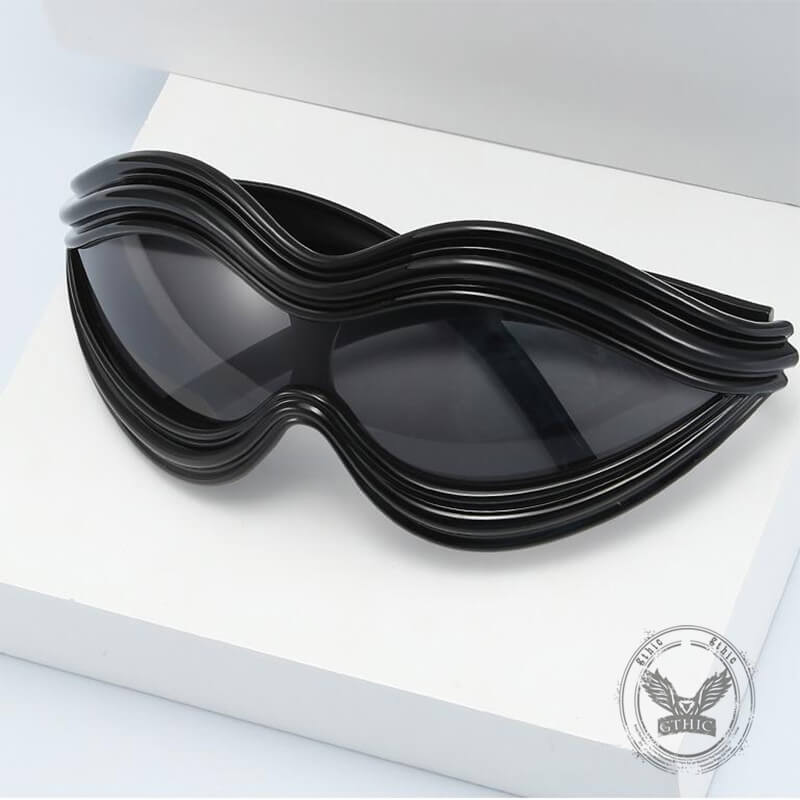One-piece Uv Protection Pc Sunglasses