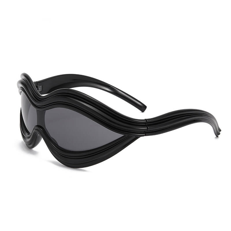 One-piece Uv Protection Pc Sunglasses