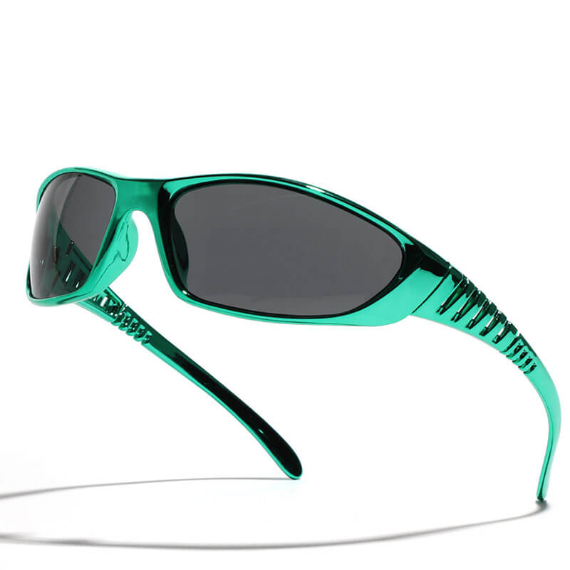 Fashionable Y2k Colorful Hollow Uv-proof Pc Sunglasses