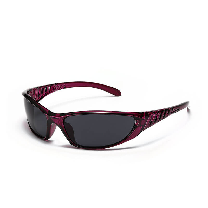 Fashionable Y2k Colorful Hollow Uv-proof Pc Sunglasses