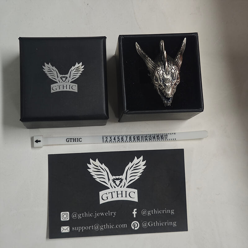 Fierce Dinosaur Head Sterling Silver Pendant