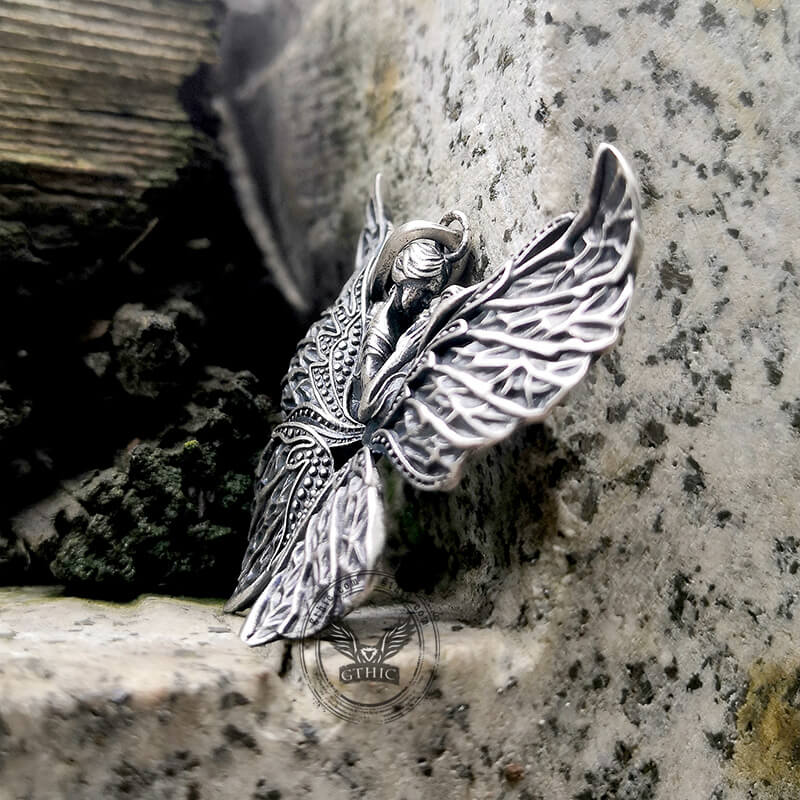 Free Love Butterfly Sterling Silver Pendant