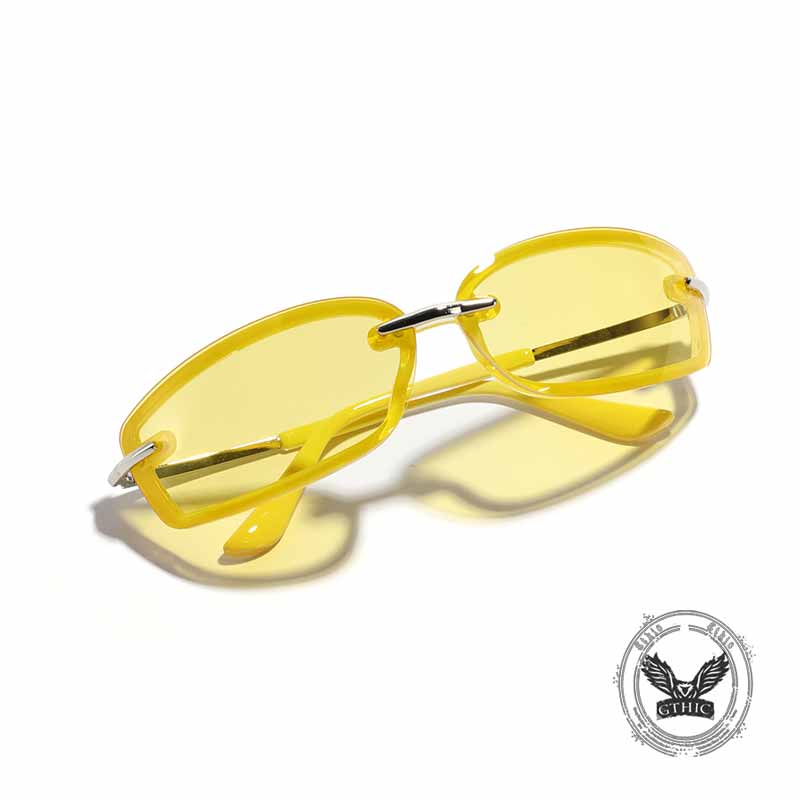 Future Style Y2k Square Candy Color Sunglasses