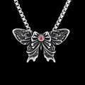 Gem Butterfly Bow Pendant