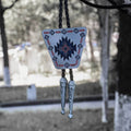 Geometric Patterns Alloy Rodeo Bolo Tie