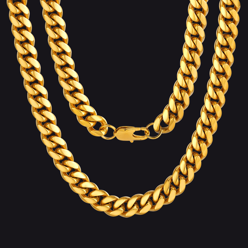 Chunky Heavy Miami Cuban Link Chain Necklace for