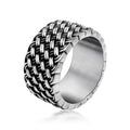 Us of Gothic Style Stainless Steel Interwoven Ring / Finger Jewelry