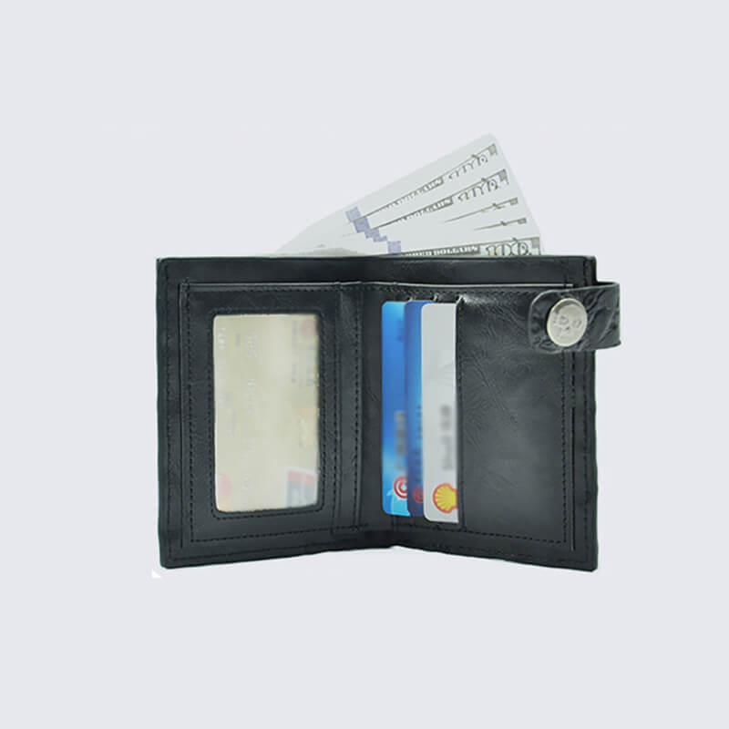 Grim Reaper Pu Leather Skull Wallet
