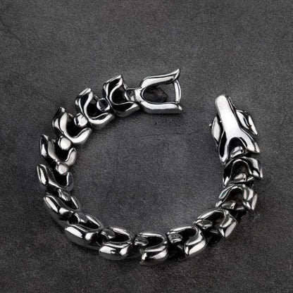 Dragon Scale Stainless Steel Bracelet