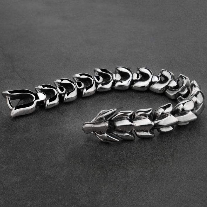 Dragon Scale Stainless Steel Bracelet