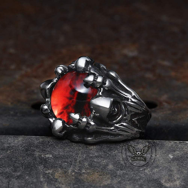 Eye of Sauron Stainless Steel Ring
