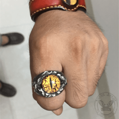 Magic Eye Sterling Silver Ring