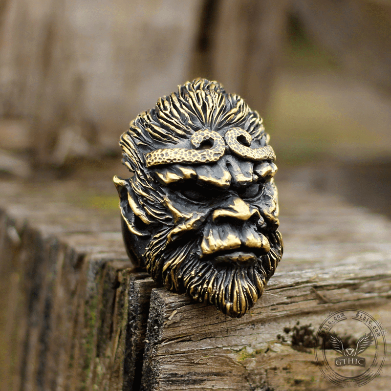 Journey to the West Monkey King Wukong Brass Ring