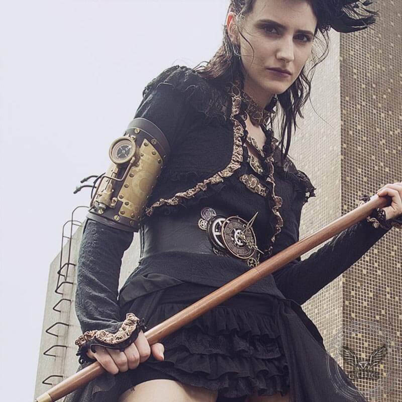 Led Compass Steampunk Arm Bracer
