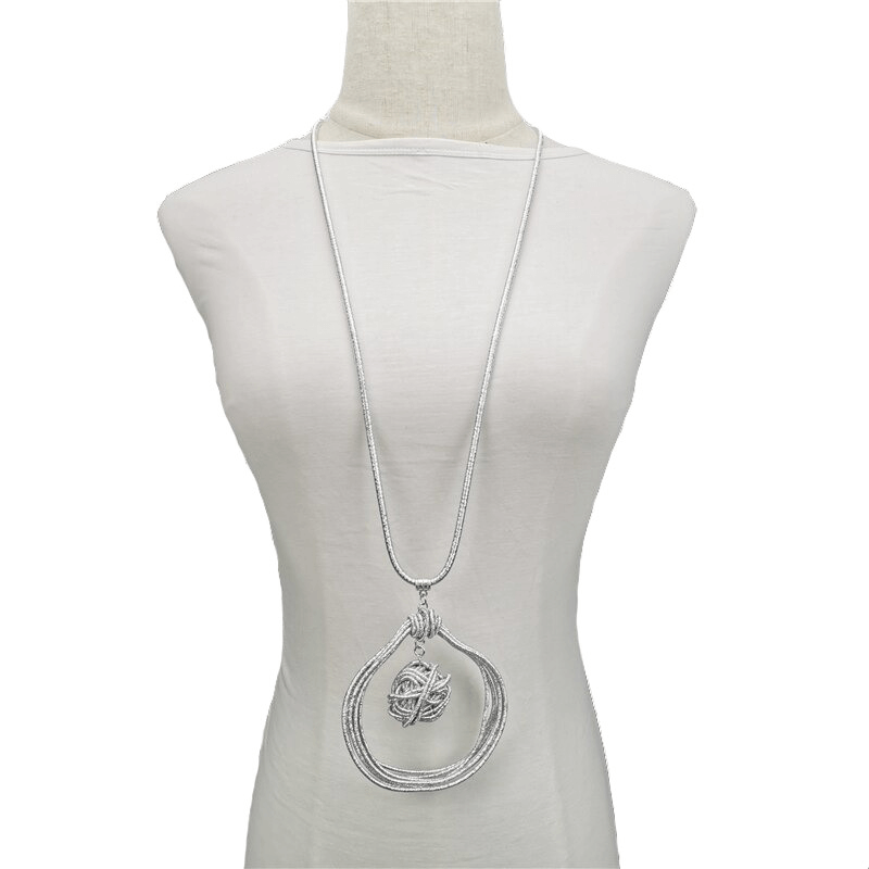 Handmade Metal Necklaces With Round Pendants / Accessories in Punk Style