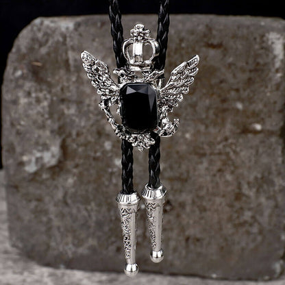 Double-headed Eagle Alloy Cowboy Bolo Tie