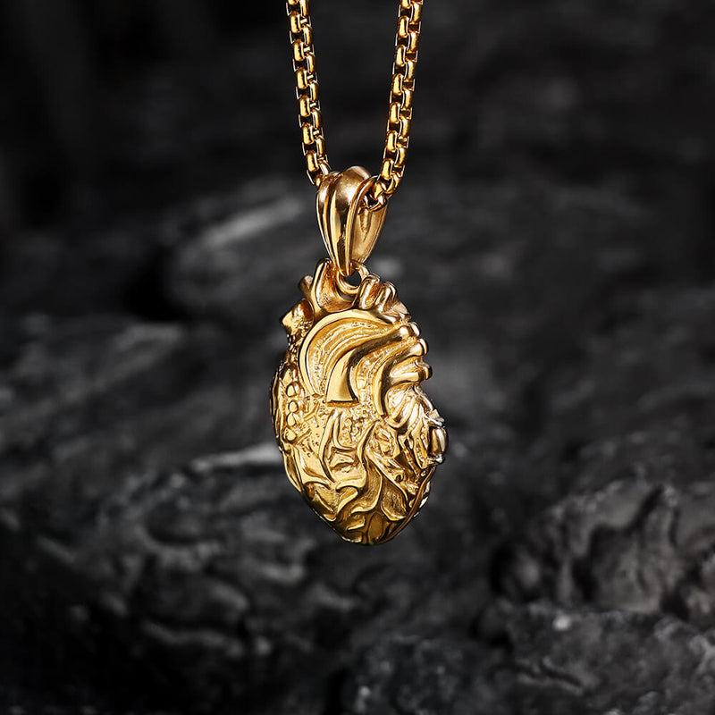 Heart Stainless Steel Open Necklace