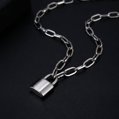 Paperclip Lock Necklace