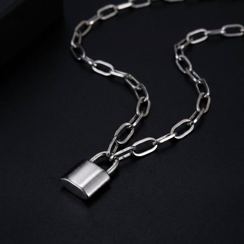 Paperclip Lock Necklace