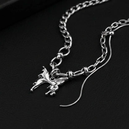 Midnight Flutter Necklace